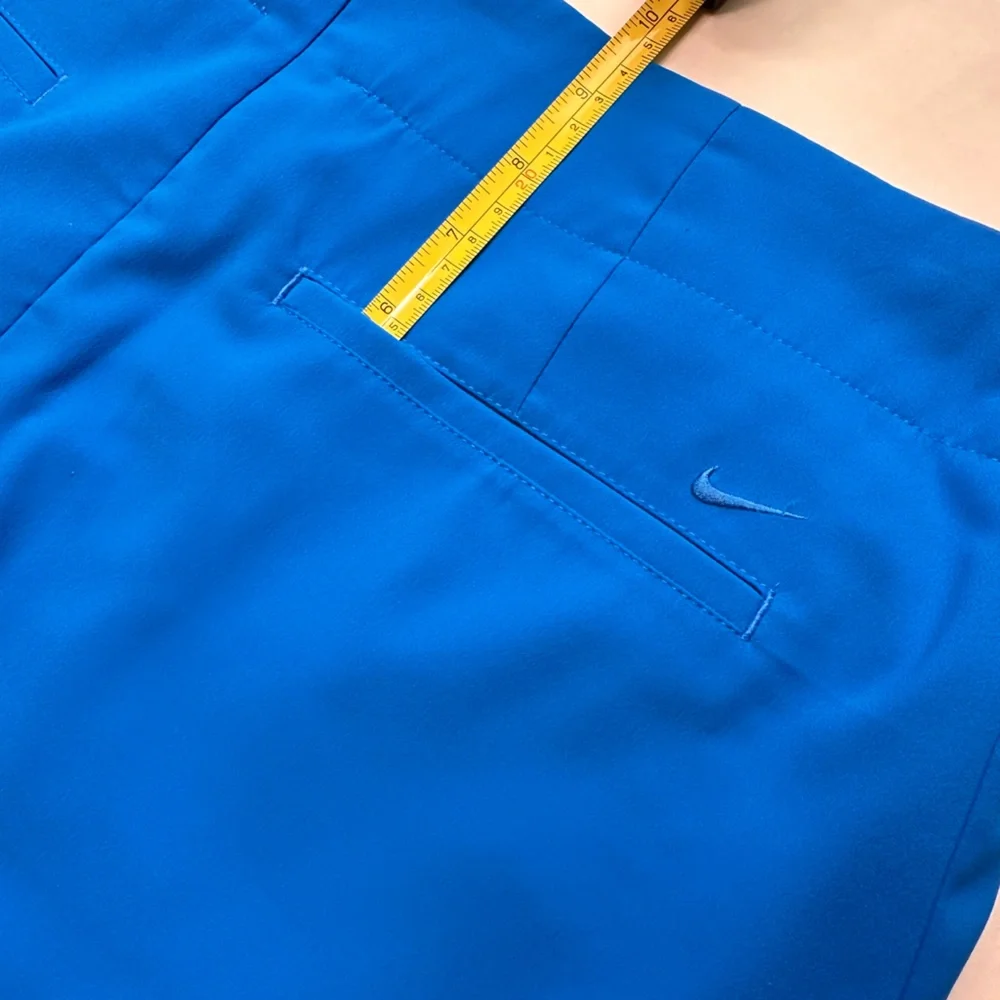 NIKE GOLF SKORT Turquoise with POCKETS! Size 10 - Picture 7 of 9